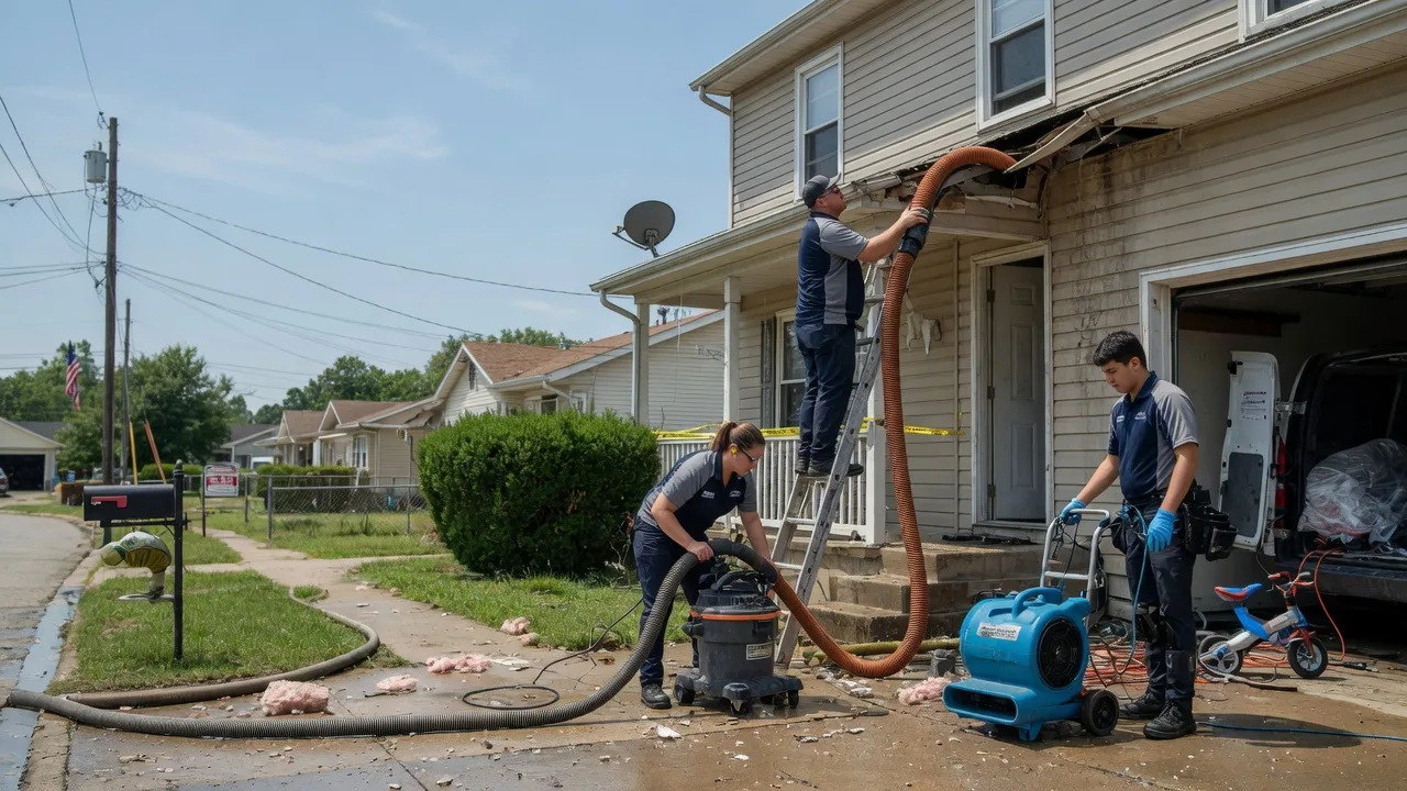 Water Damage Restoration in Old Washington, OH near me